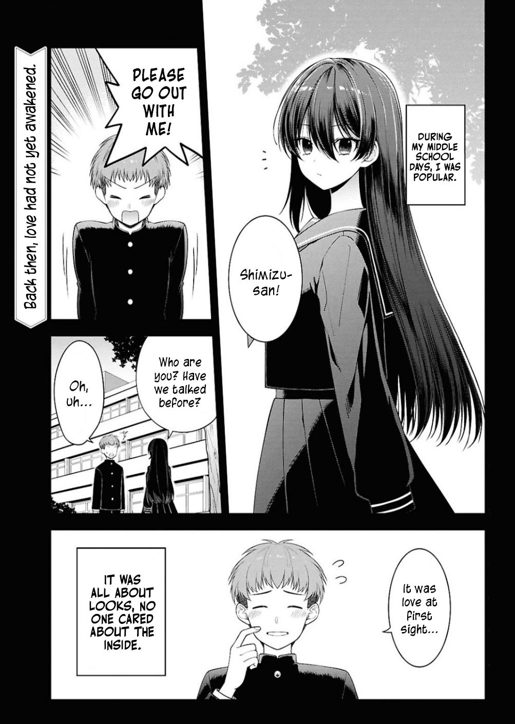 The Delinquent Shimizu-san Sitting Next to Me Has Dyed Her Hair Black Chapter 5 page 1 - 
