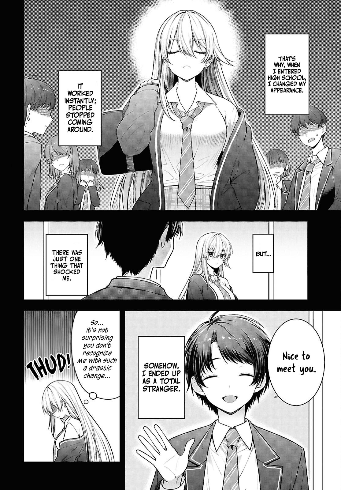 The Delinquent Shimizu-san Sitting Next to Me Has Dyed Her Hair Black Chapter 5 page 2 - 