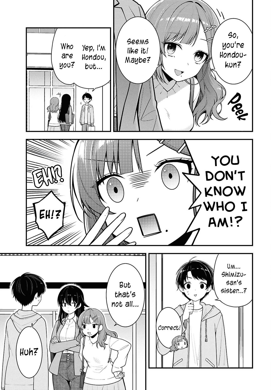 The Delinquent Shimizu-san Sitting Next to Me Has Dyed Her Hair Black Chapter 5 page 11 - 