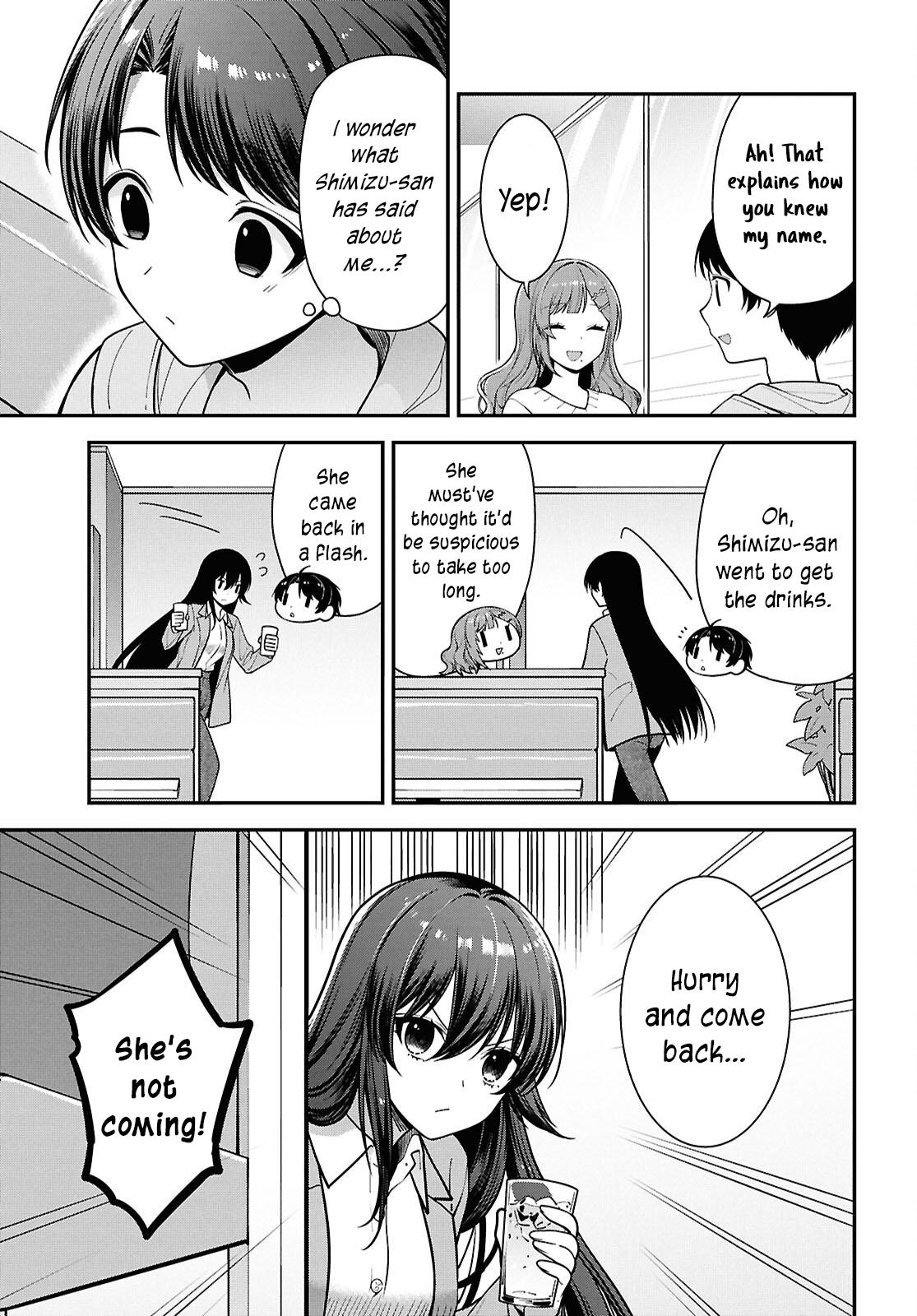 The Delinquent Shimizu-san Sitting Next to Me Has Dyed Her Hair Black Chapter 5 page 17 - 