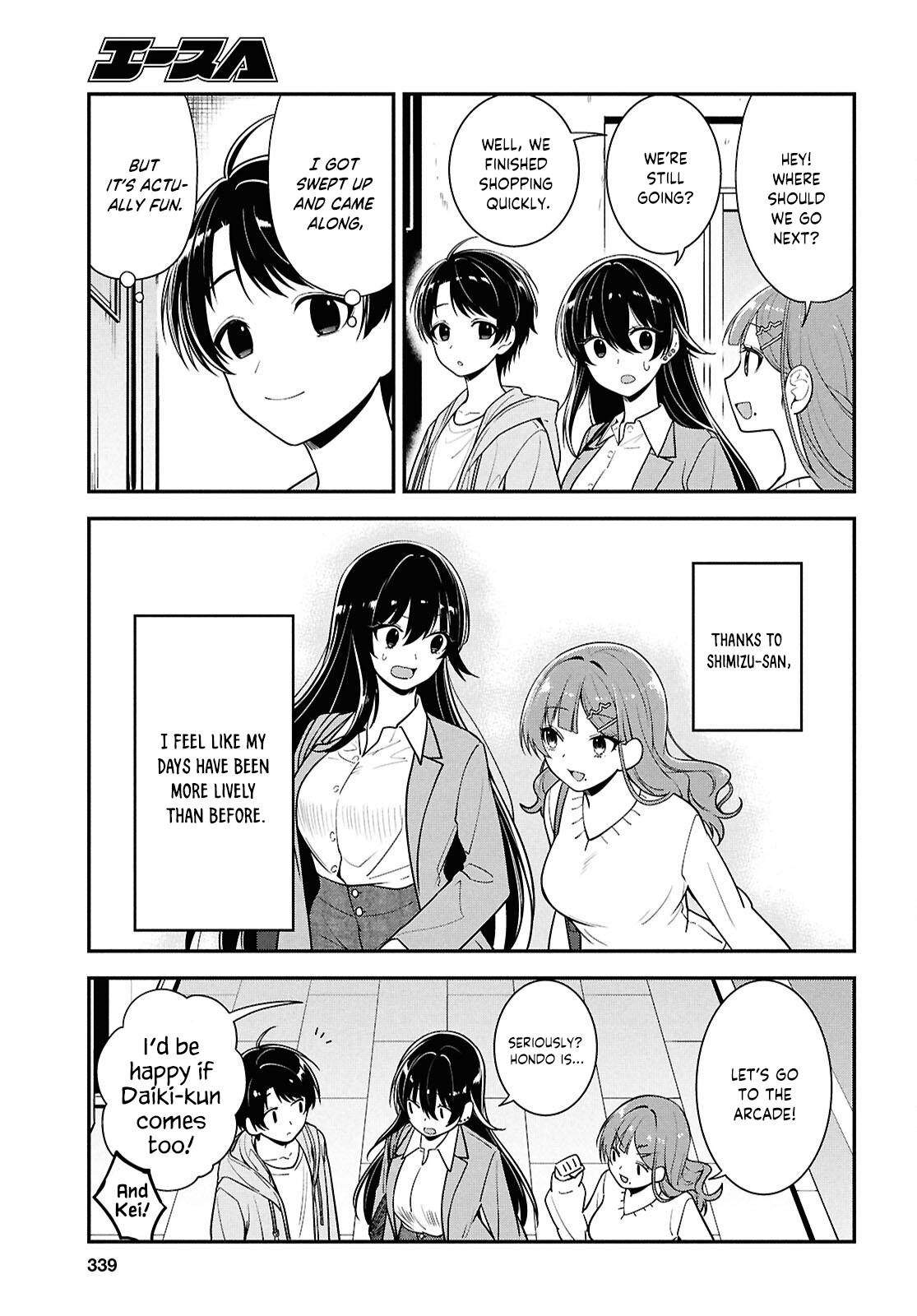 The Delinquent Shimizu-san Sitting Next to Me Has Dyed Her Hair Black Chapter 6 page 27 - 