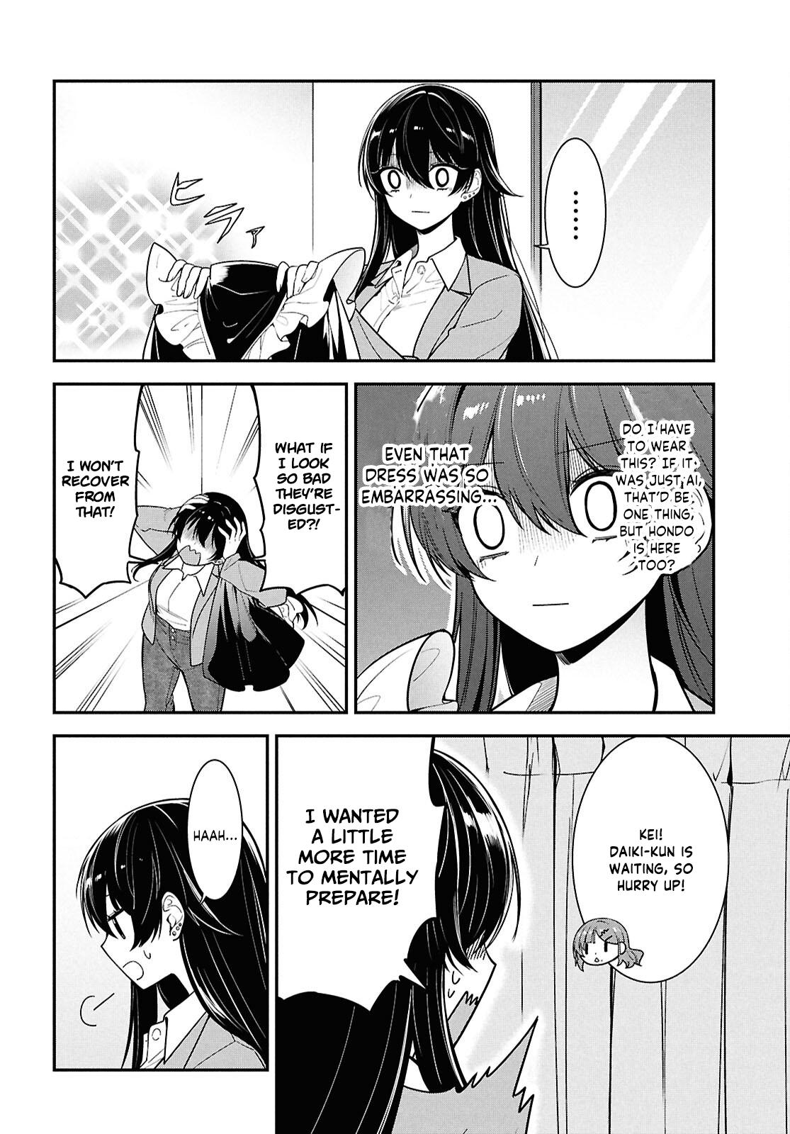 The Delinquent Shimizu-san Sitting Next to Me Has Dyed Her Hair Black Chapter 7 page 19 - 