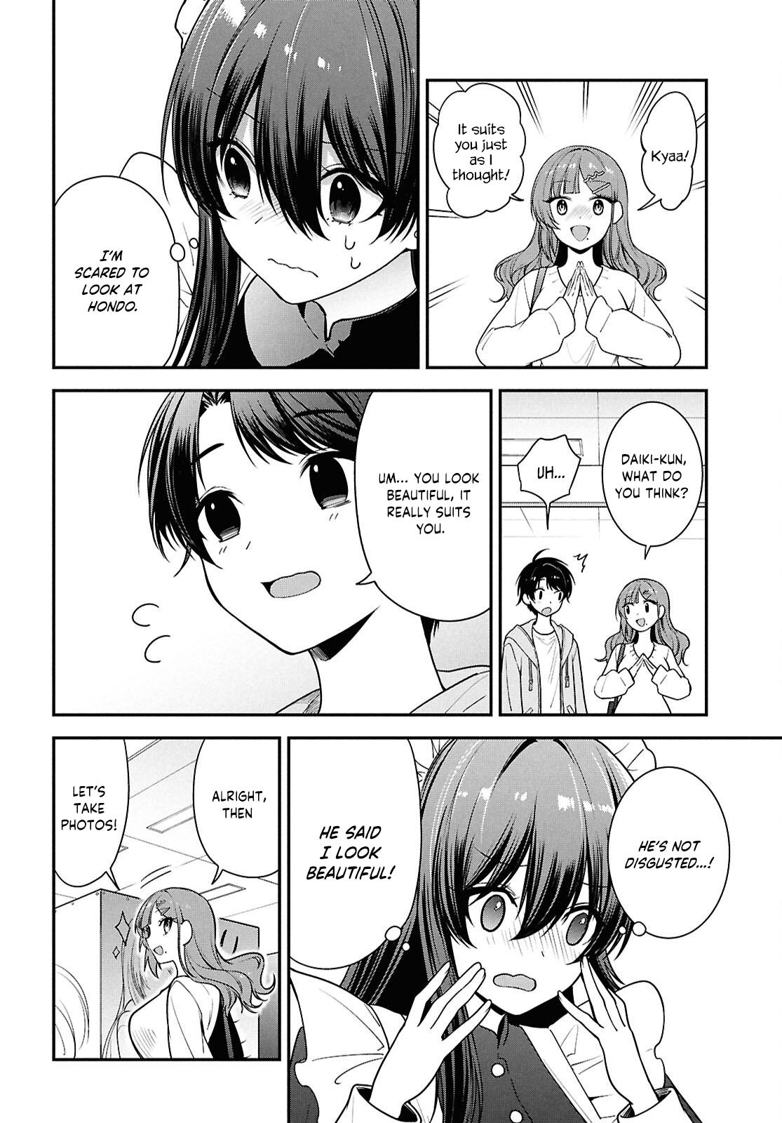 The Delinquent Shimizu-san Sitting Next to Me Has Dyed Her Hair Black Chapter 7 page 22 - 