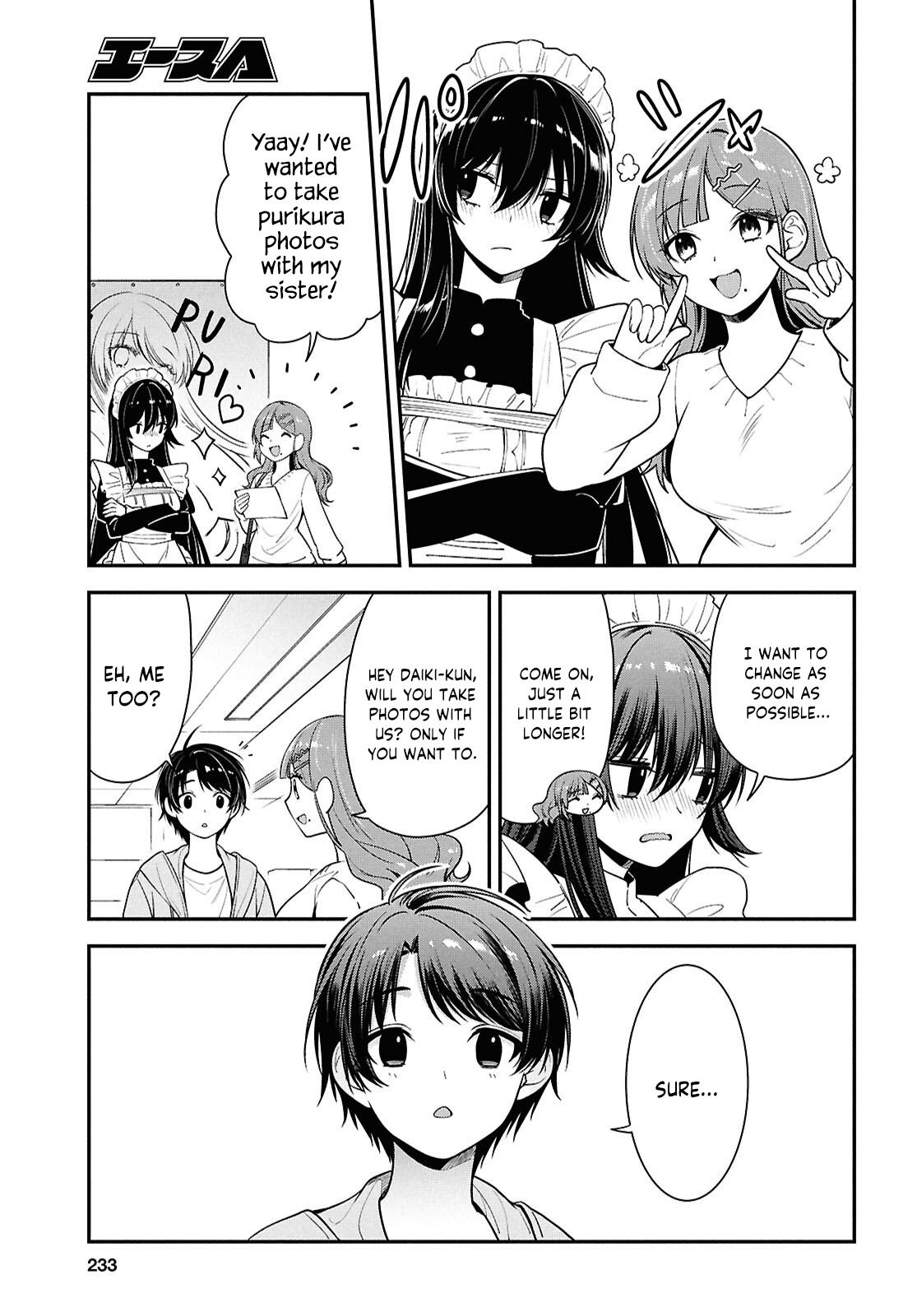 The Delinquent Shimizu-san Sitting Next to Me Has Dyed Her Hair Black Chapter 7 page 23 - 