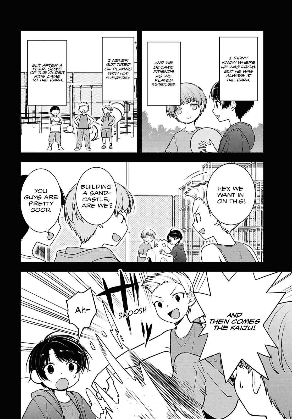 The Delinquent Shimizu-san Sitting Next to Me Has Dyed Her Hair Black Chapter 8.1 page 17 - 