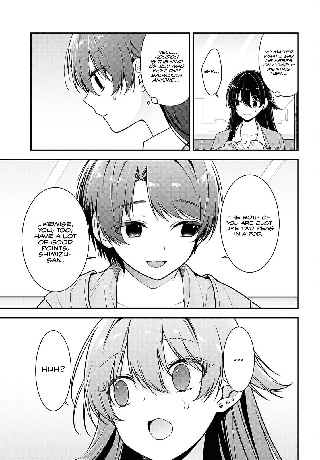 The Delinquent Shimizu-san Sitting Next to Me Has Dyed Her Hair Black Chapter 8.1 page 6 - 