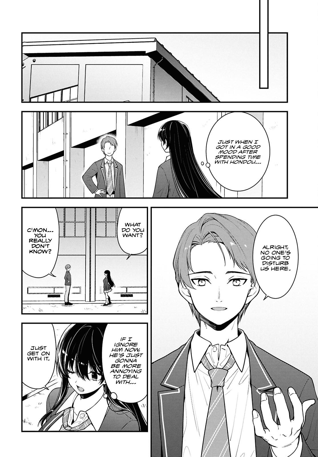 The Delinquent Shimizu-san Sitting Next to Me Has Dyed Her Hair Black Chapter 9 page 12 - 