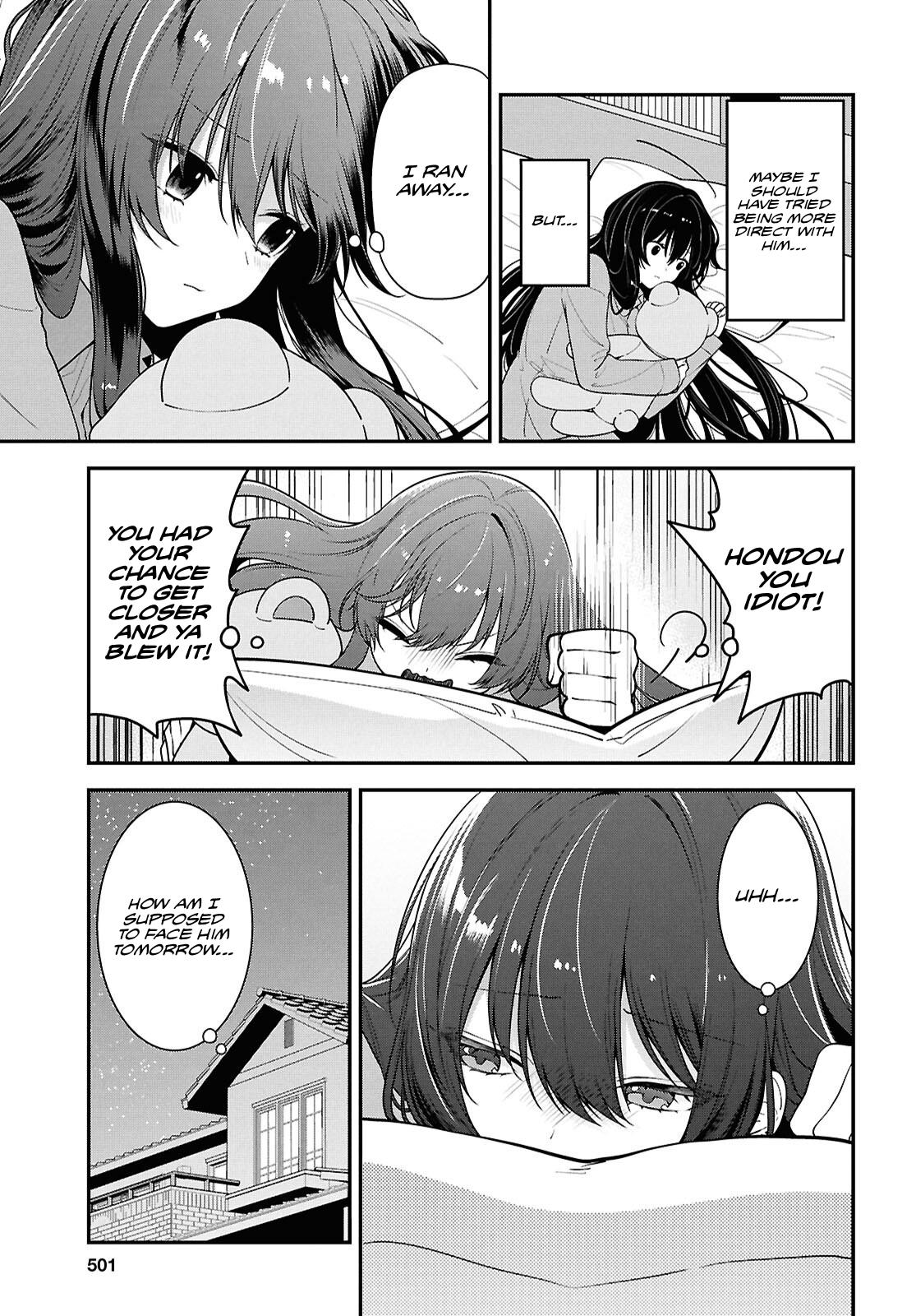 The Delinquent Shimizu-san Sitting Next to Me Has Dyed Her Hair Black Chapter 9 page 5 - 