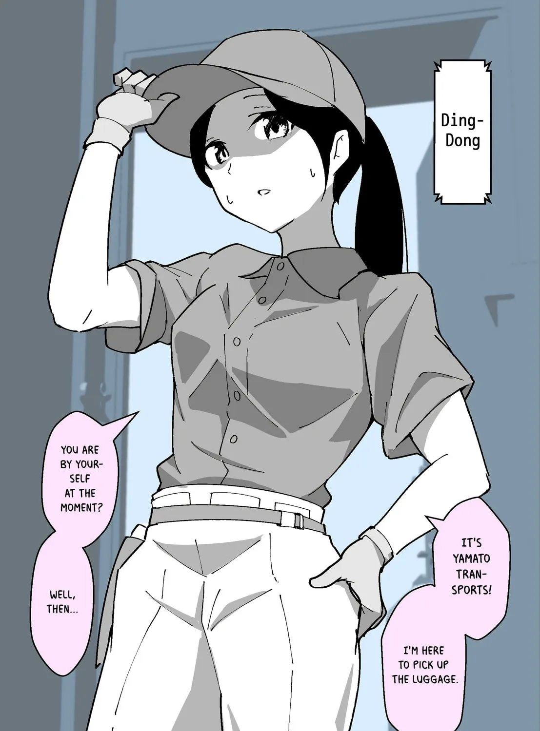 The Delivery Lady Came Chapter 1 page 1 - 
