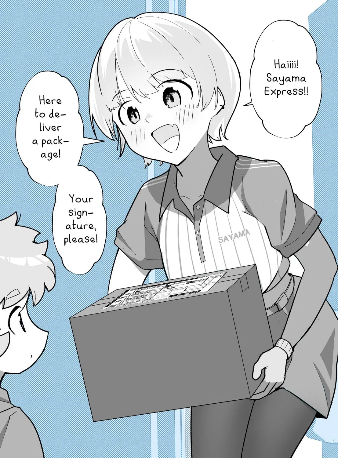 The Delivery Lady Came Chapter 14 page 1 - 