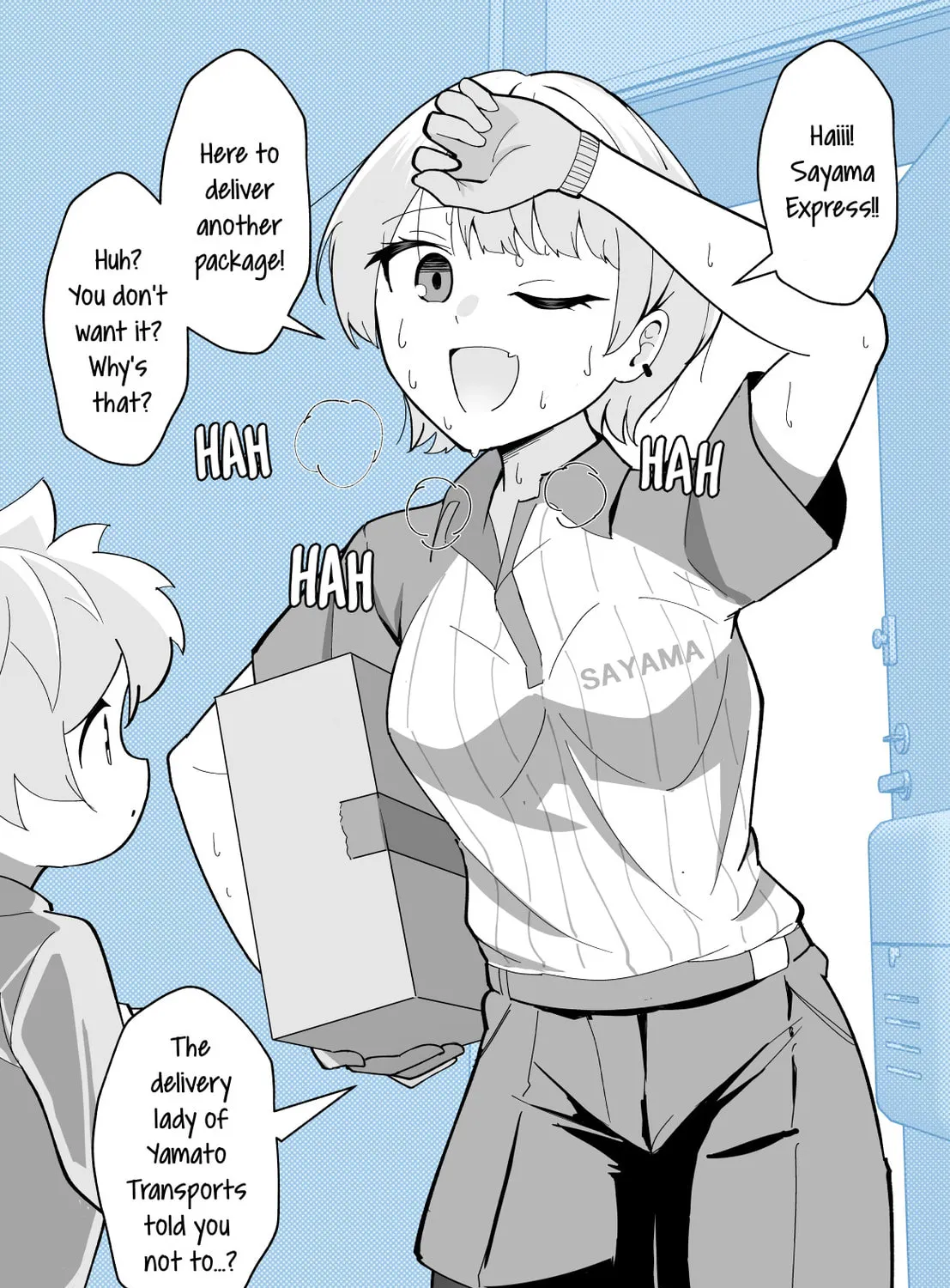 The Delivery Lady Came Chapter 16 page 1 - 
