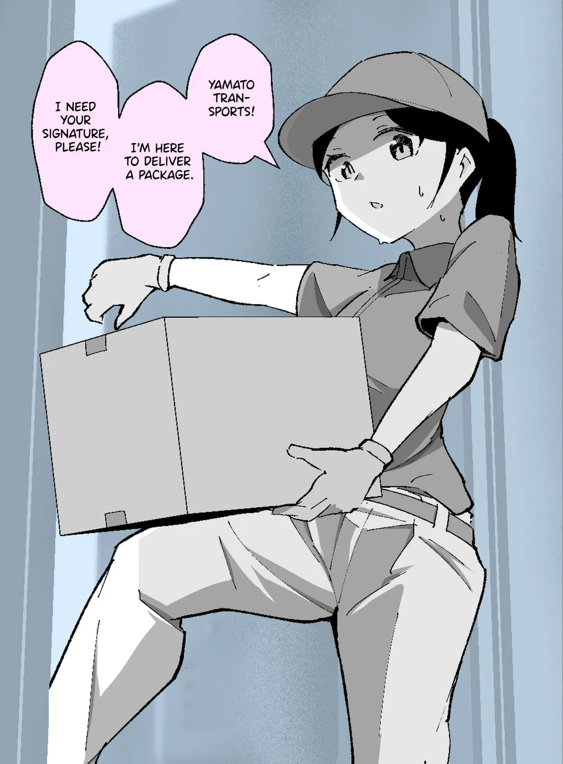 The Delivery Lady Came Chapter 2 page 1 - 