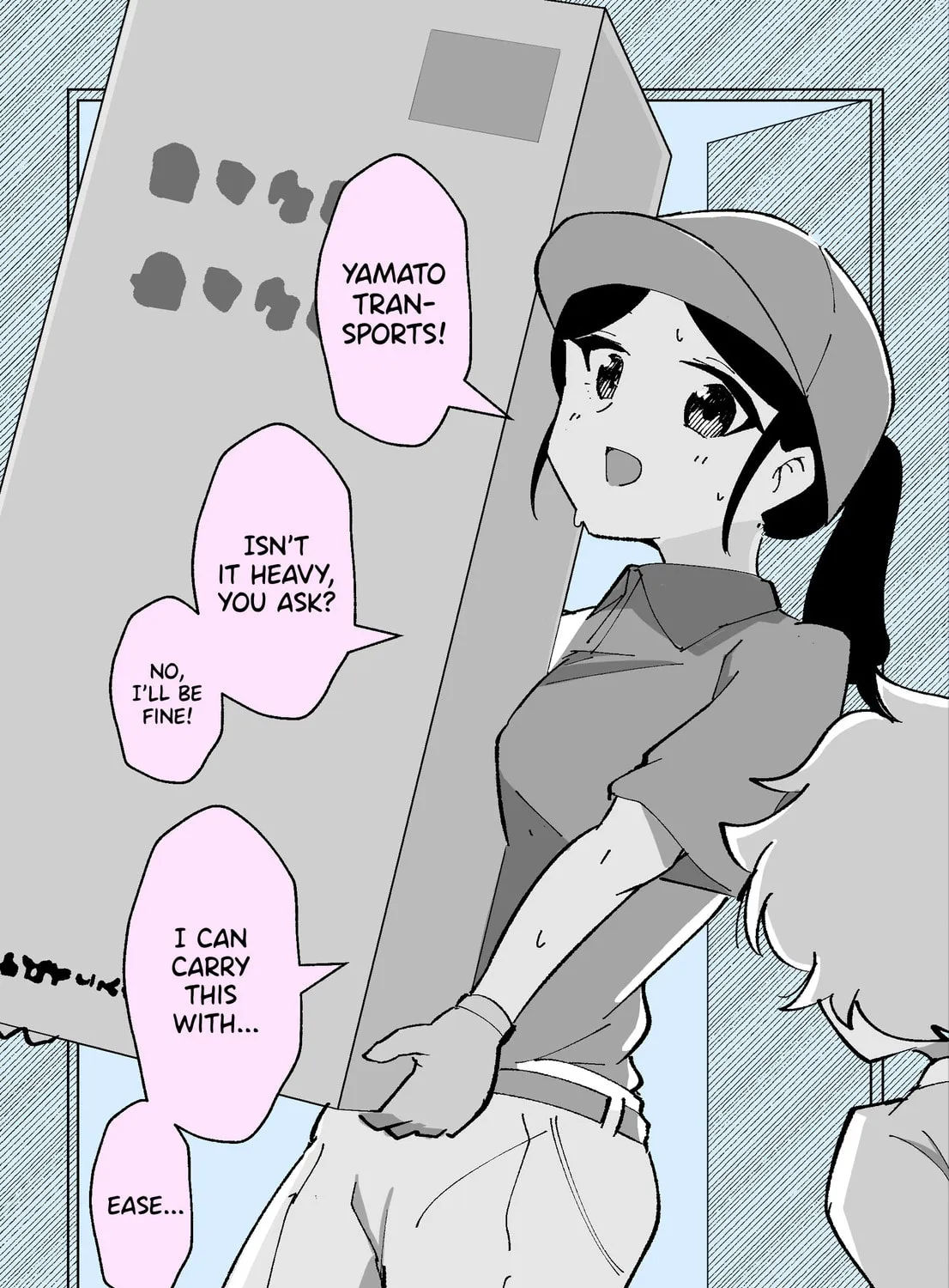 The Delivery Lady Came Chapter 3 page 1 - 