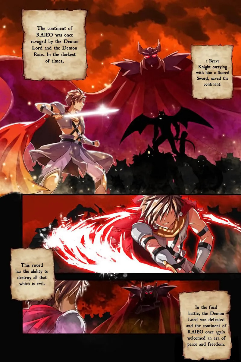 The Demon King, The Brave Knight and The Sacred Sword Temple Chapter 1.2 page 2 - 