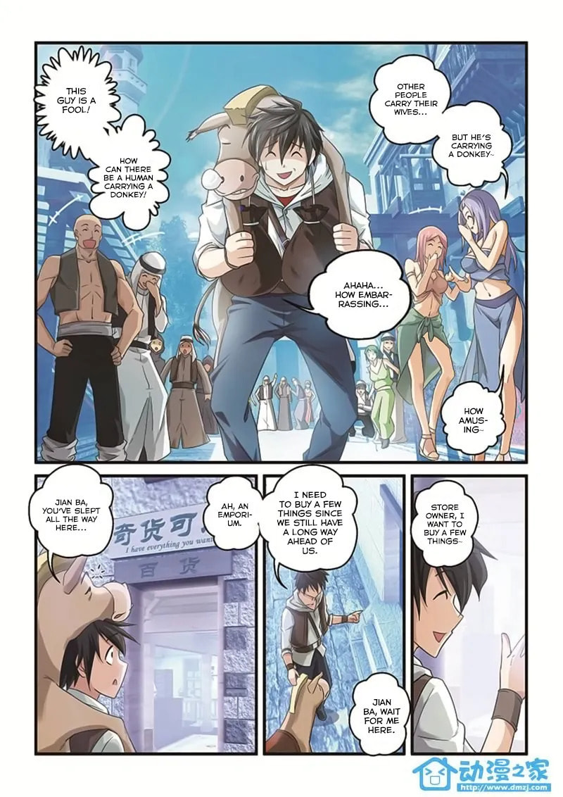 The Demon King, The Brave Knight and The Sacred Sword Temple Chapter 1.4 page 9 - 