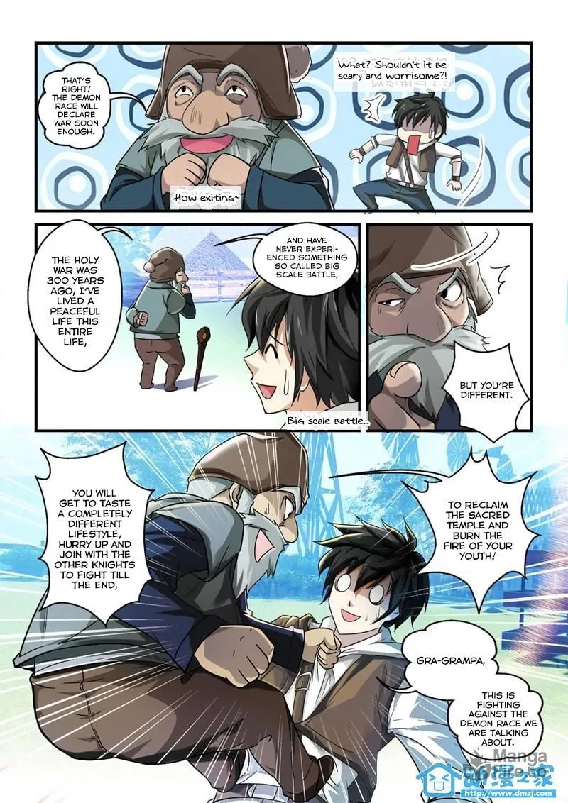 The Demon King, The Brave Knight and The Sacred Sword Temple Chapter 1 page 6 - 