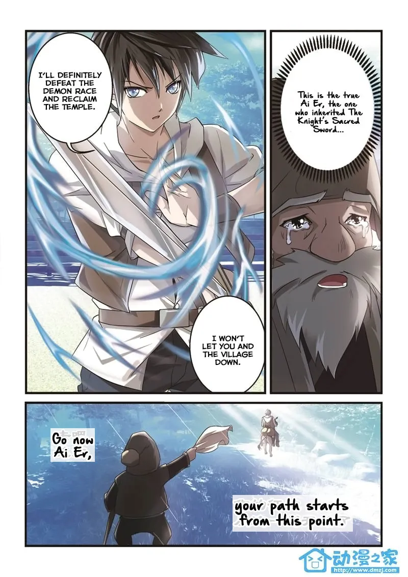 The Demon King, The Brave Knight and The Sacred Sword Temple Chapter 1 page 8 - 