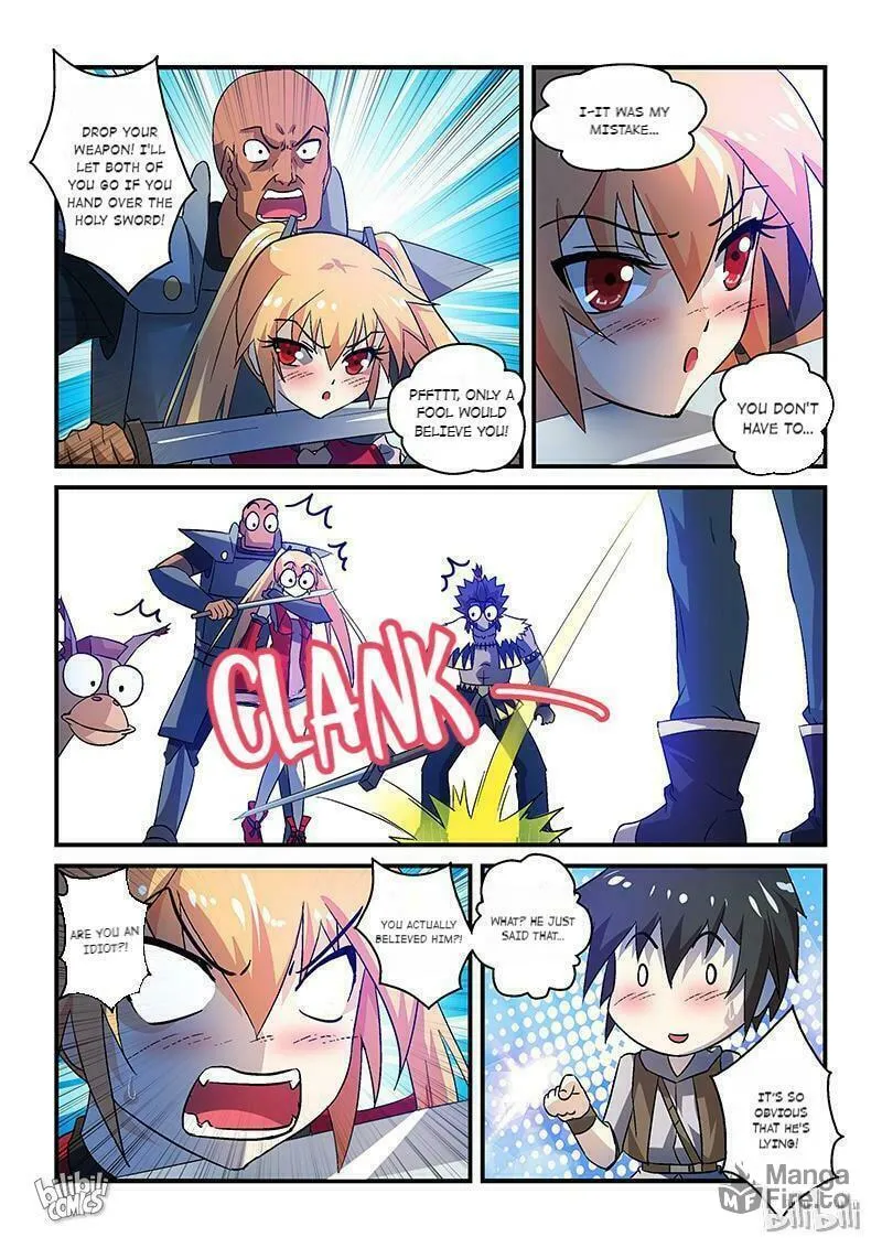 The Demon King, The Brave Knight and The Sacred Sword Temple Chapter 10 page 9 - 