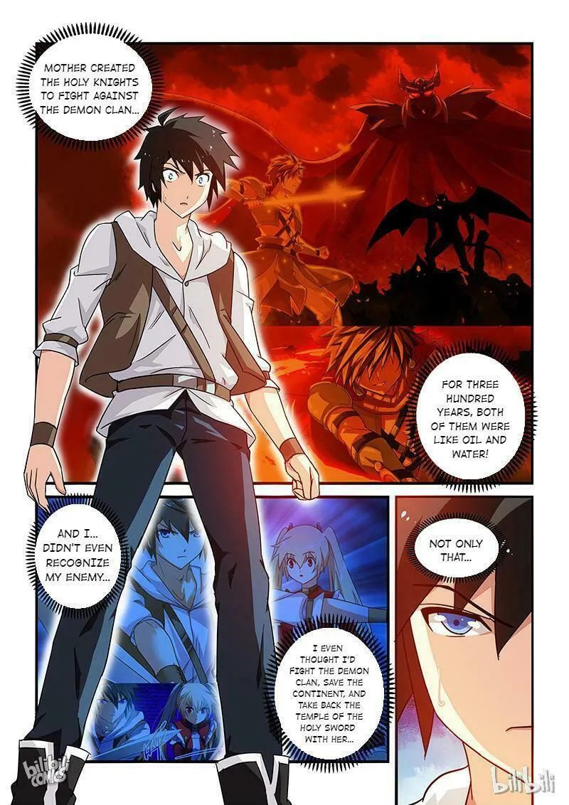 The Demon King, The Brave Knight and The Sacred Sword Temple Chapter 13 page 1 - 