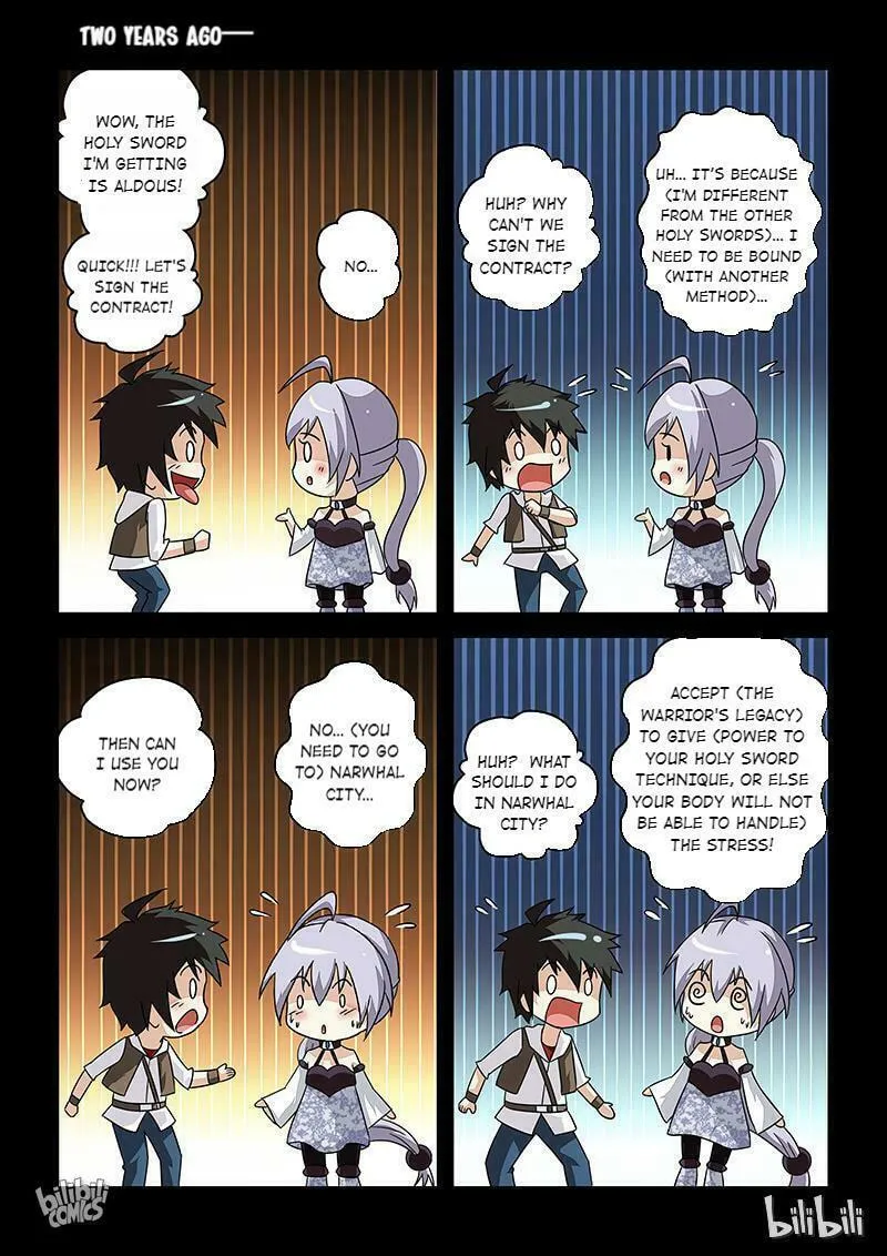 The Demon King, The Brave Knight and The Sacred Sword Temple Chapter 15 page 1 - 