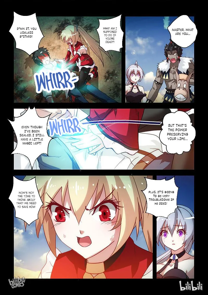 The Demon King, The Brave Knight and The Sacred Sword Temple Chapter 19 page 8 - 
