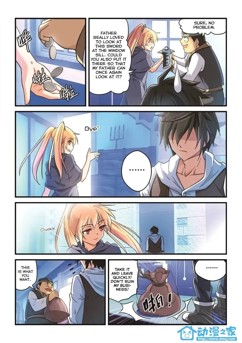 The Demon King, The Brave Knight and The Sacred Sword Temple Chapter 2.2 page 3 - 