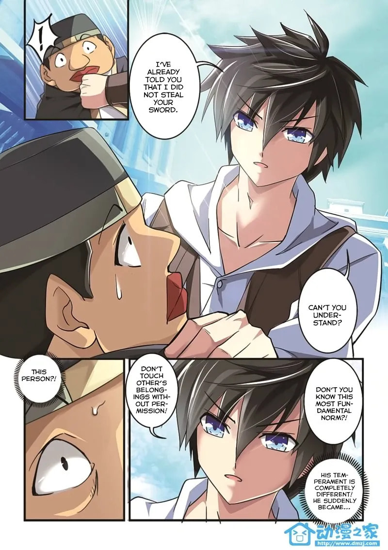 The Demon King, The Brave Knight and The Sacred Sword Temple Chapter 2.2 page 8 - 