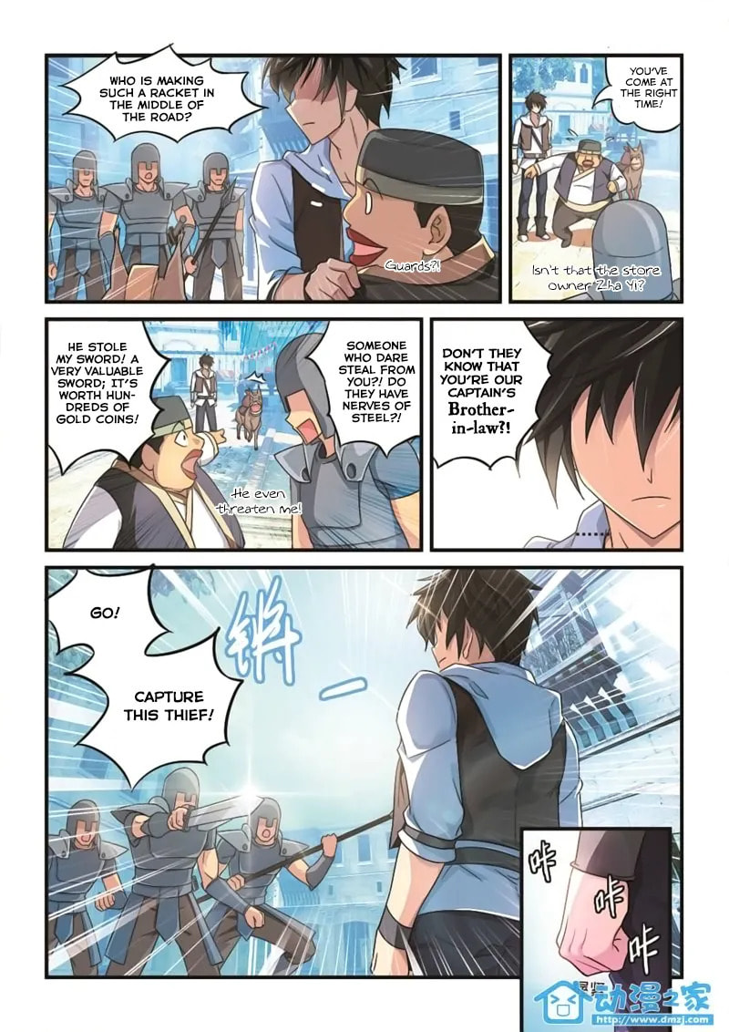 The Demon King, The Brave Knight and The Sacred Sword Temple Chapter 2.2 page 9 - 