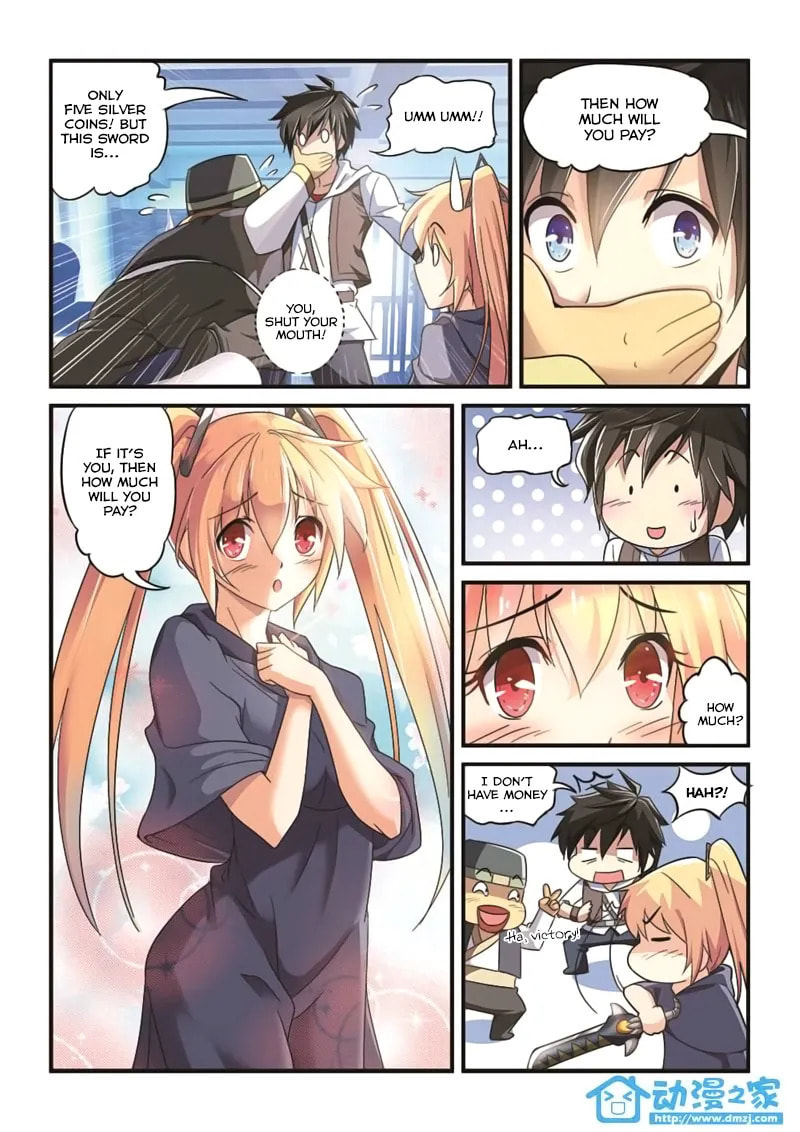 The Demon King, The Brave Knight and The Sacred Sword Temple Chapter 2.4 page 2 - 