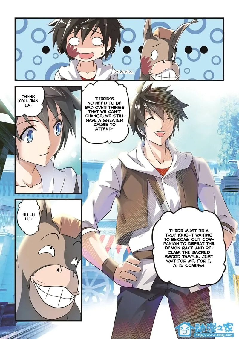 The Demon King, The Brave Knight and The Sacred Sword Temple Chapter 2.4 page 6 - 