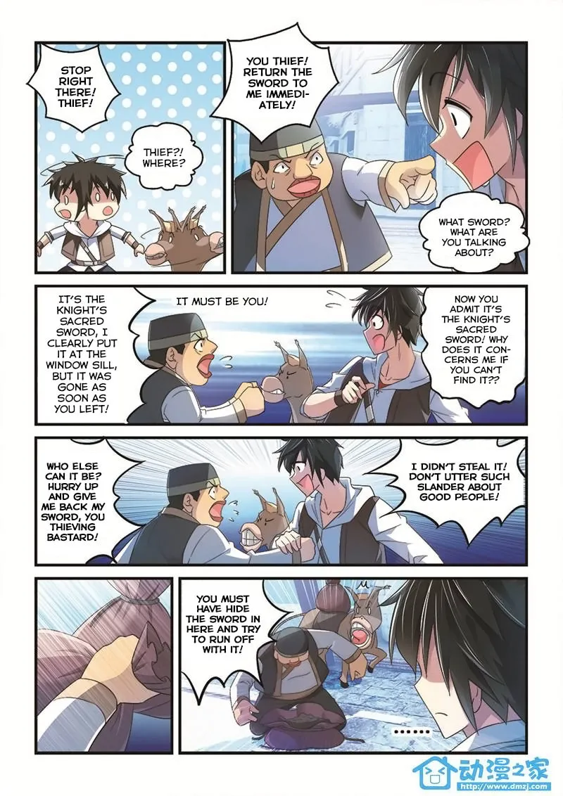 The Demon King, The Brave Knight and The Sacred Sword Temple Chapter 2 page 8 - 