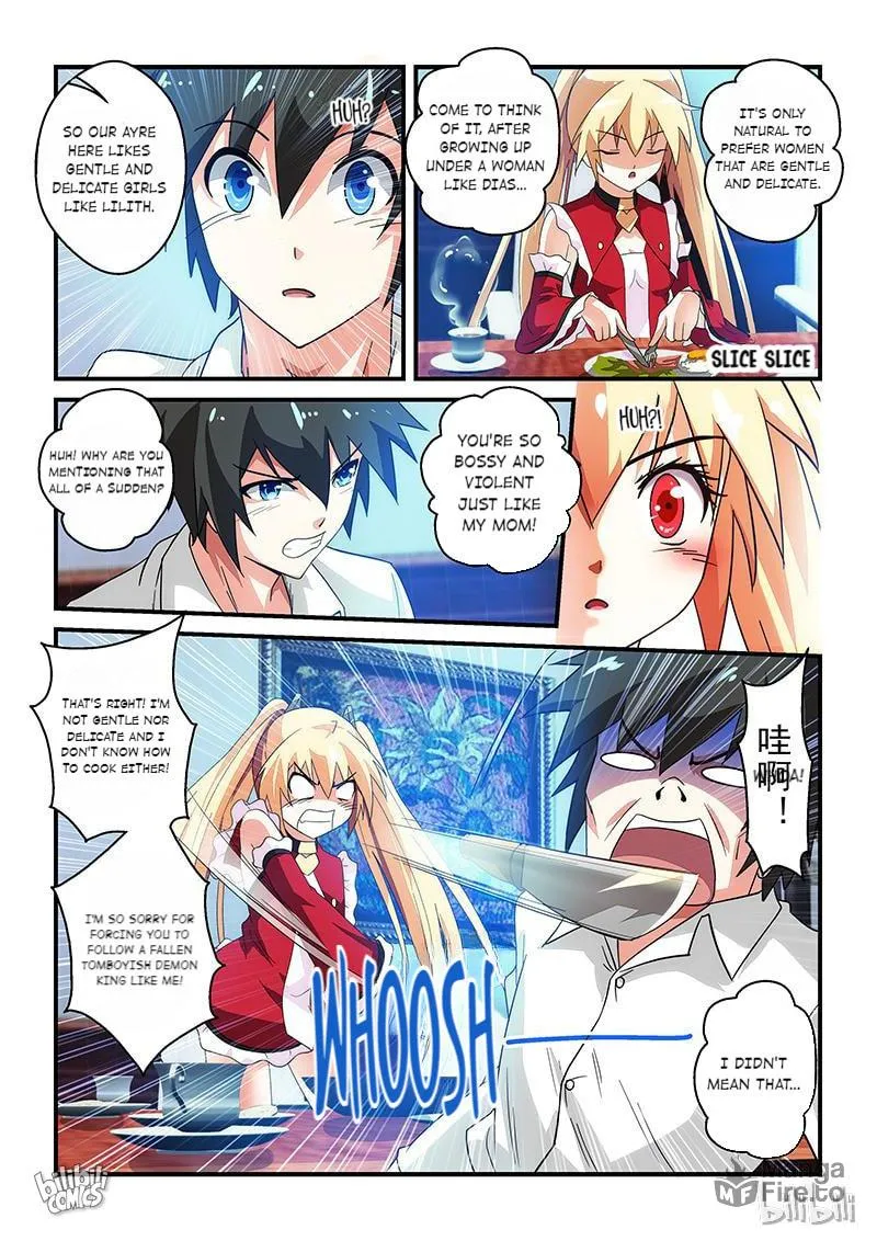 The Demon King, The Brave Knight and The Sacred Sword Temple Chapter 22 page 9 - 