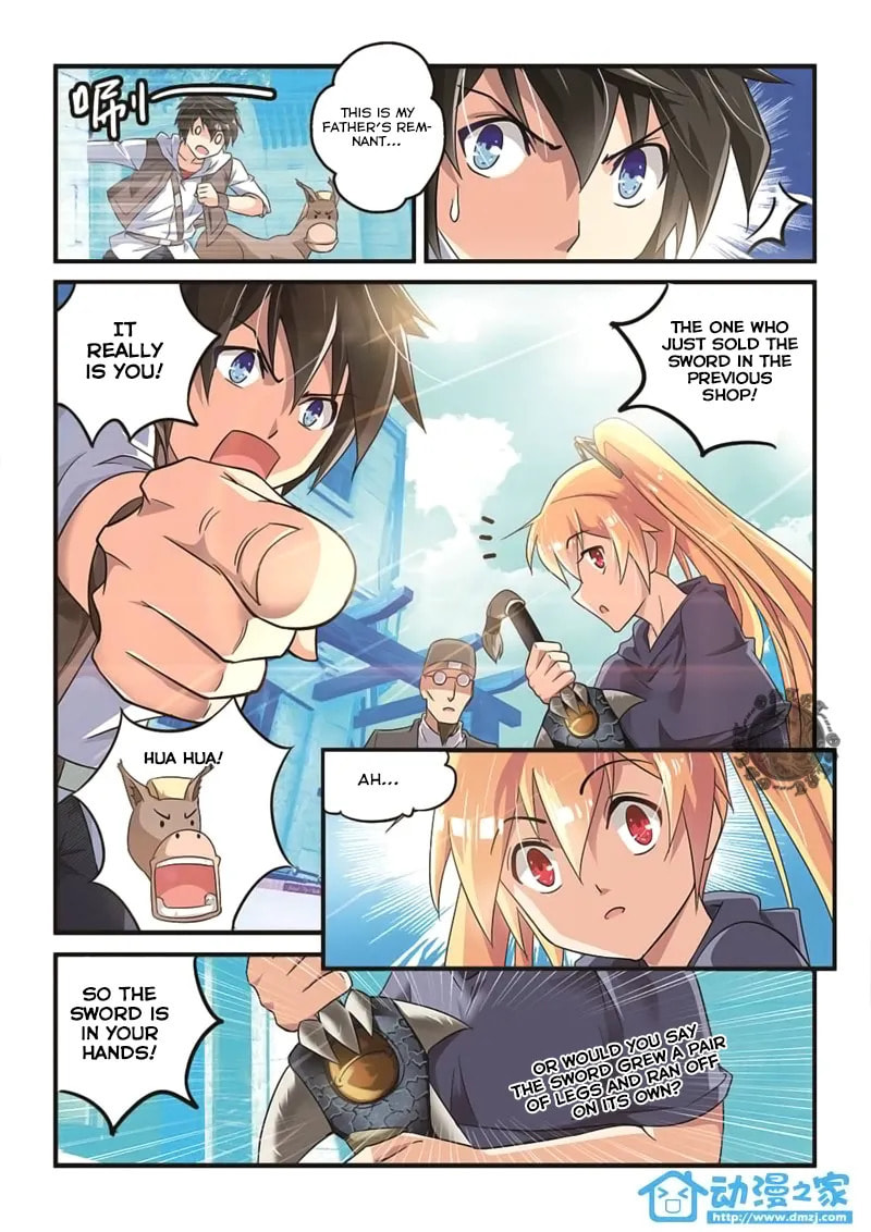 The Demon King, The Brave Knight and The Sacred Sword Temple Chapter 3.2 page 2 - 