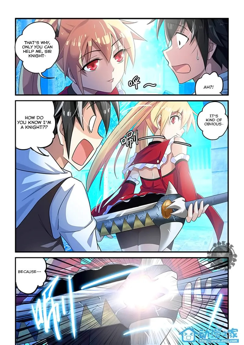 The Demon King, The Brave Knight and The Sacred Sword Temple Chapter 3.2 page 13 - 