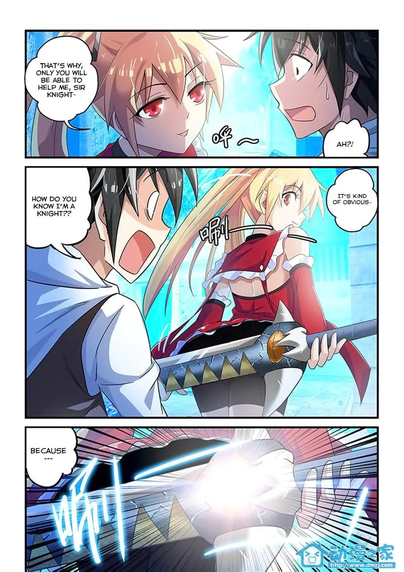 The Demon King, The Brave Knight and The Sacred Sword Temple Chapter 3 page 14 - 