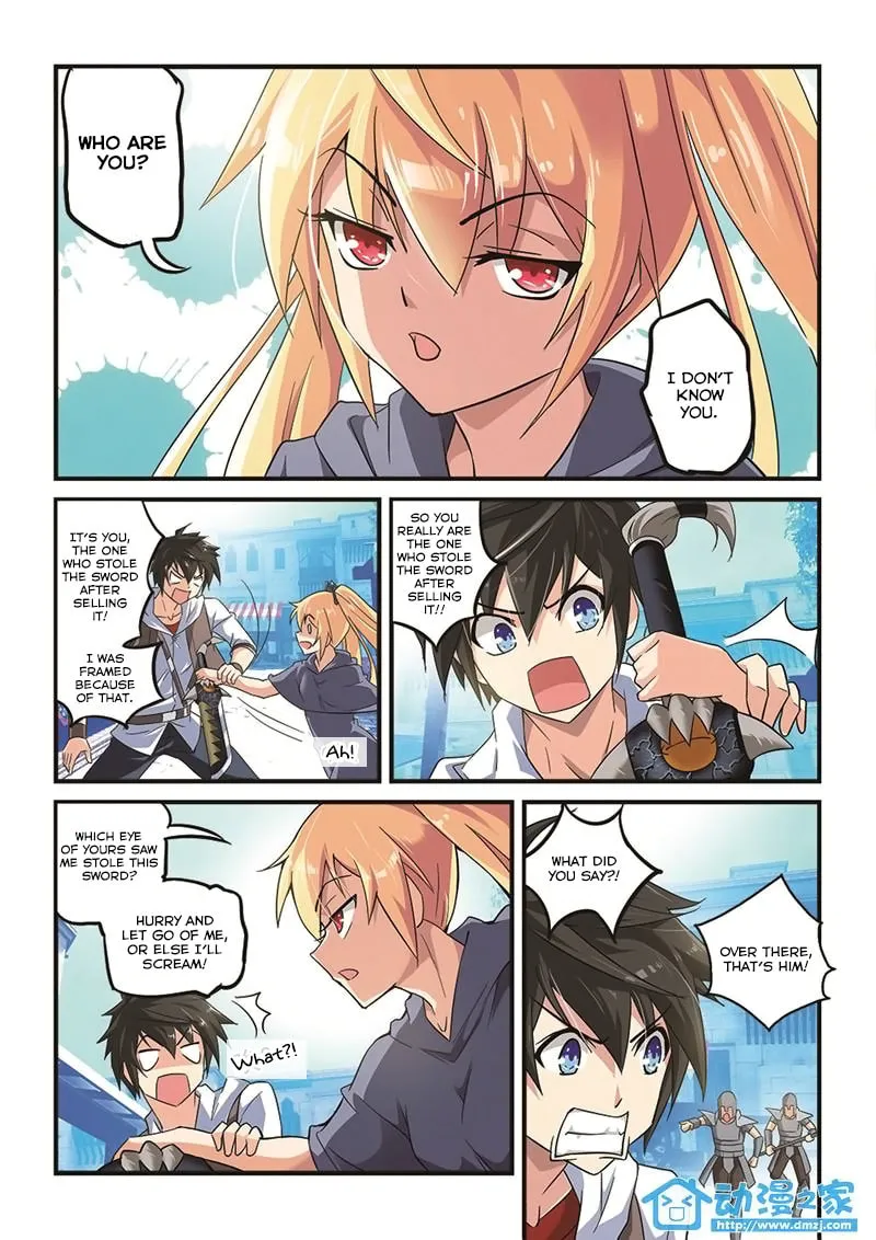 The Demon King, The Brave Knight and The Sacred Sword Temple Chapter 3 page 4 - 