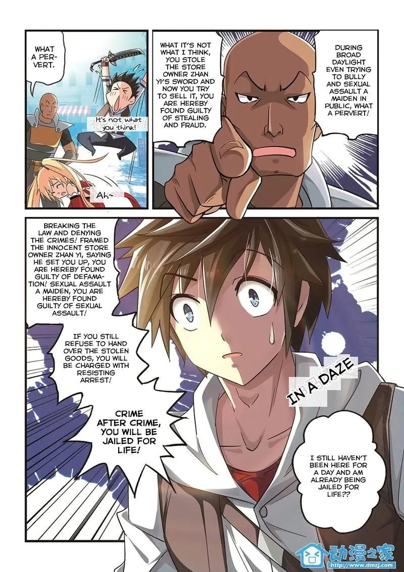 The Demon King, The Brave Knight and The Sacred Sword Temple Chapter 3 page 7 - 