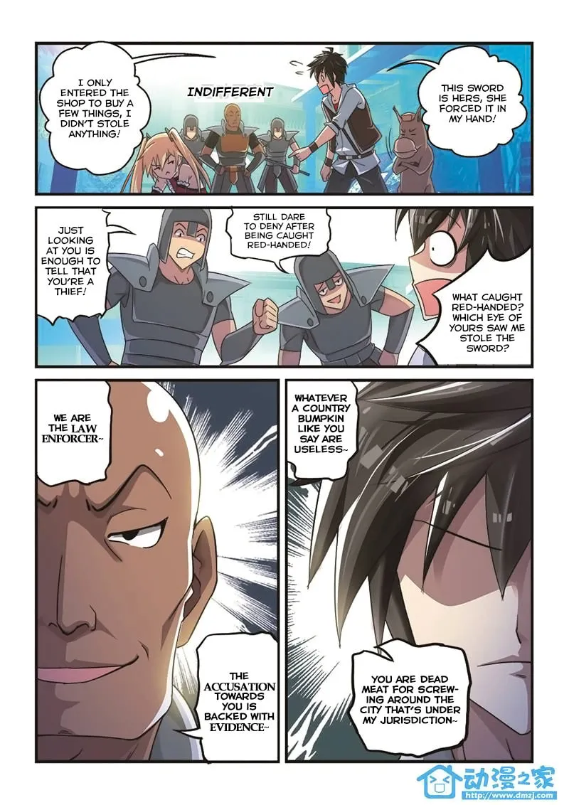 The Demon King, The Brave Knight and The Sacred Sword Temple Chapter 3 page 8 - 