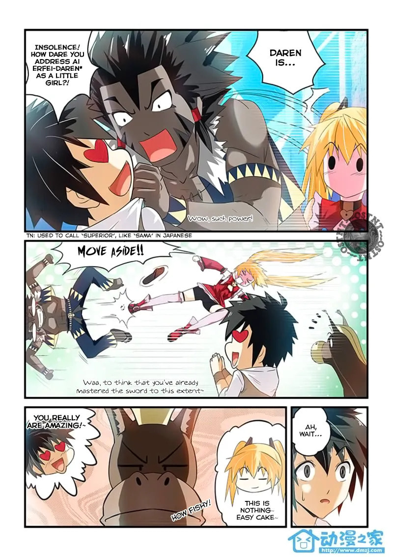 The Demon King, The Brave Knight and The Sacred Sword Temple Chapter 4.2 page 8 - 