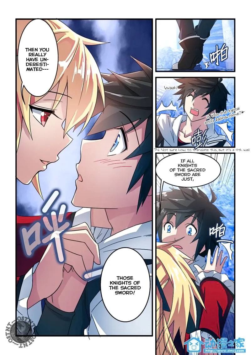 The Demon King, The Brave Knight and The Sacred Sword Temple Chapter 4.2 page 10 - 