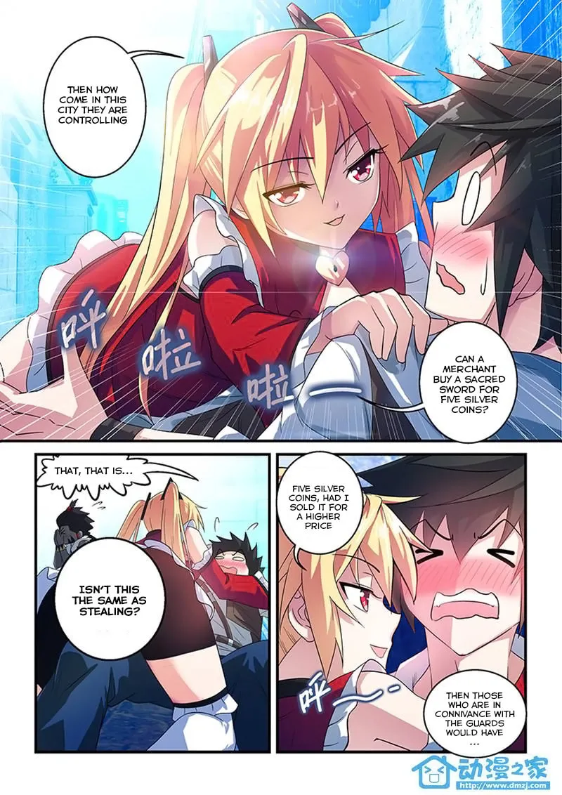 The Demon King, The Brave Knight and The Sacred Sword Temple Chapter 4 page 11 - 