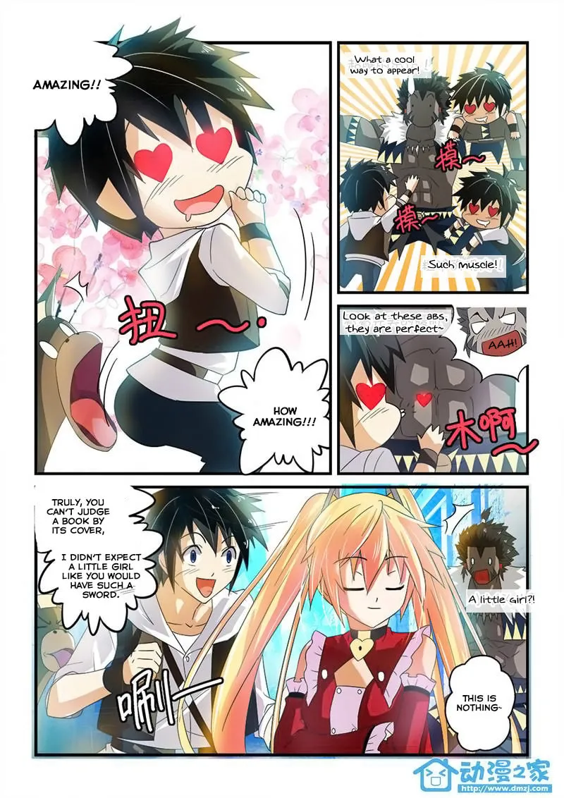 The Demon King, The Brave Knight and The Sacred Sword Temple Chapter 4 page 7 - 
