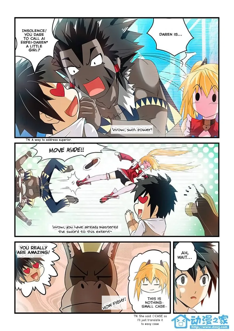 The Demon King, The Brave Knight and The Sacred Sword Temple Chapter 4 page 8 - 