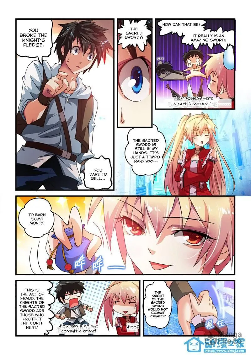 The Demon King, The Brave Knight and The Sacred Sword Temple Chapter 4 page 9 - 