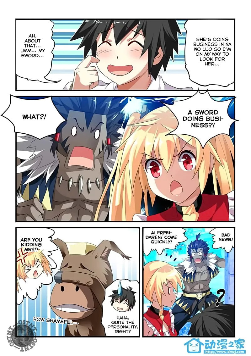 The Demon King, The Brave Knight and The Sacred Sword Temple Chapter 6.2 page 2 - 