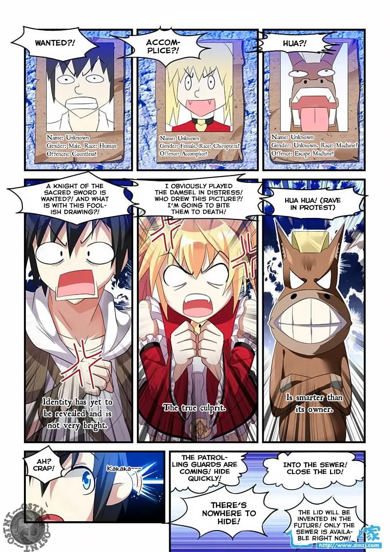 The Demon King, The Brave Knight and The Sacred Sword Temple Chapter 6.2 page 3 - 