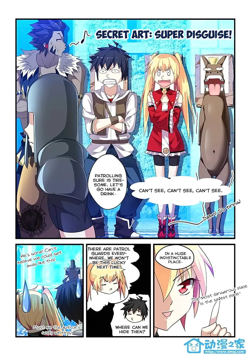 The Demon King, The Brave Knight and The Sacred Sword Temple Chapter 6.2 page 4 - 
