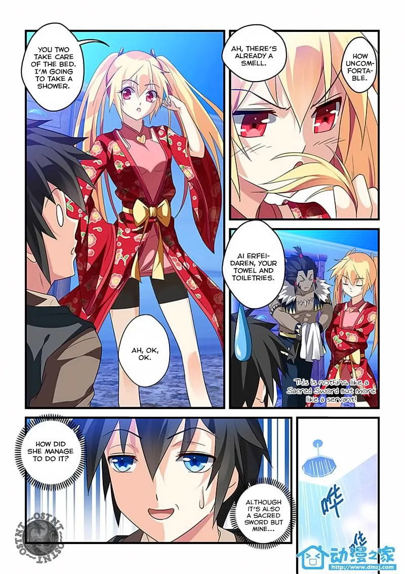 The Demon King, The Brave Knight and The Sacred Sword Temple Chapter 6.2 page 6 - 