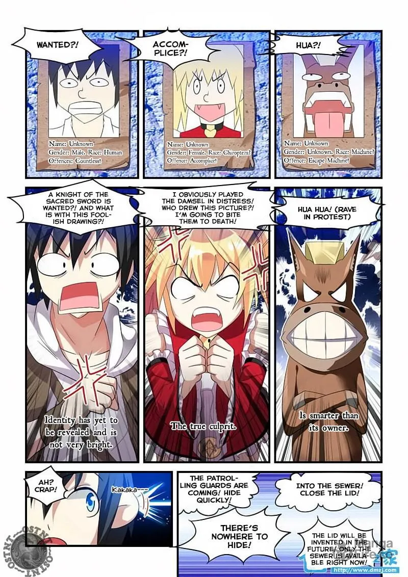 The Demon King, The Brave Knight and The Sacred Sword Temple Chapter 6 page 3 - 