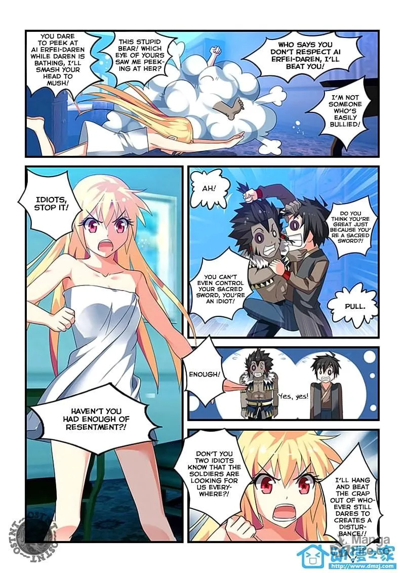 The Demon King, The Brave Knight and The Sacred Sword Temple Chapter 6 page 9 - 